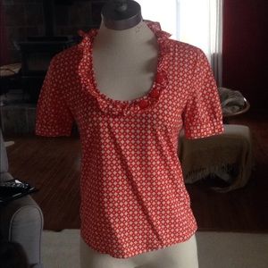 Short sleeve J Crew top